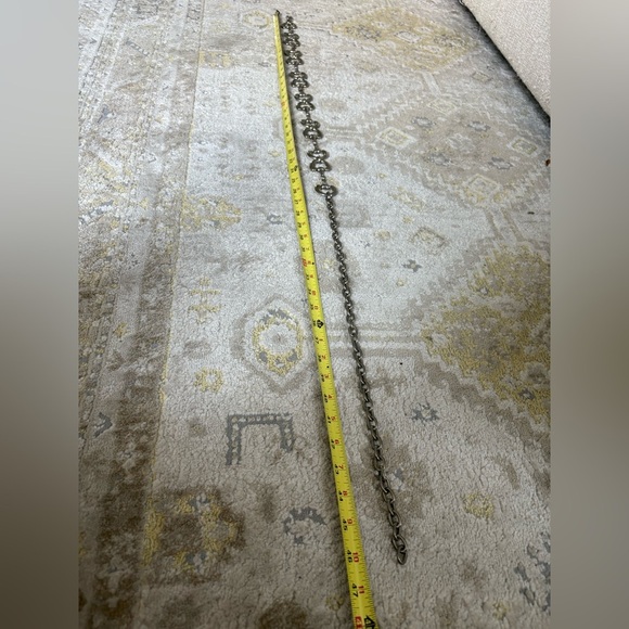 Vintage Horse Bit Silver Chain belt - Picture 5 of 6